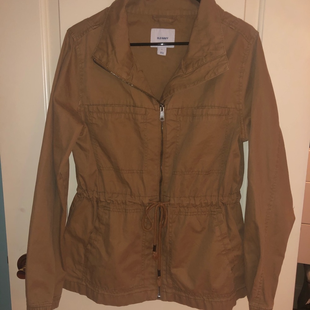 Mustard Zip-Up Jacket